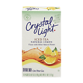 Crystal Light Iced Tea Mix On The Go Sugar Free 10 Ct Packets 0.7 ounce