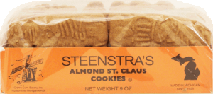 Steenstra's almond st. claus windmill cookies made in 11 ounce