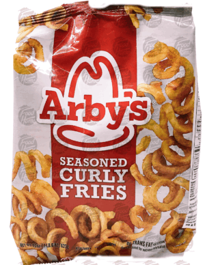 Arby's seasoned curly fries 22 ounce