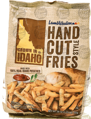 Lamb Weston Grown in Idaho hand cut style fries, frozen 28 ounce