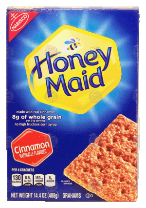 Nabisco Honey Maid grahams made with real cinnamon 14.4 ounce