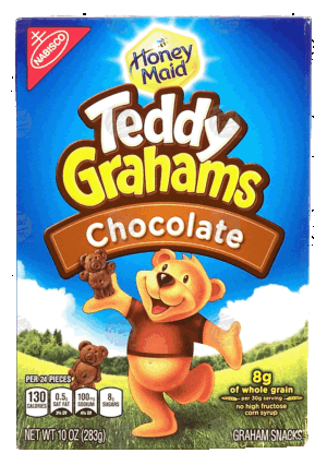 Nabisco Honey Maid teddy grahams; chocolate graham snacks 10 ounce