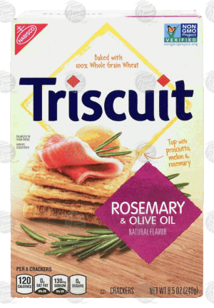 Nabisco Triscuit rosemary & olive oil flavor crackers 8.5 ounce