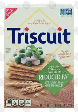Nabisco Triscuit reduced fat crackers 7.5 ounce