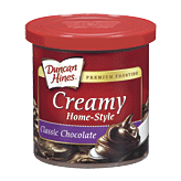 Duncan Hines Creamy Home-style classic chocolate premium frosting 16 ounce