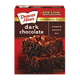 Duncan Hines Brownies Family Style Dark Chocolate Fudge 19.8 ounce