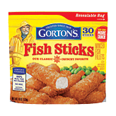 Gorton's fish sticks, 30 ct 19 ounce