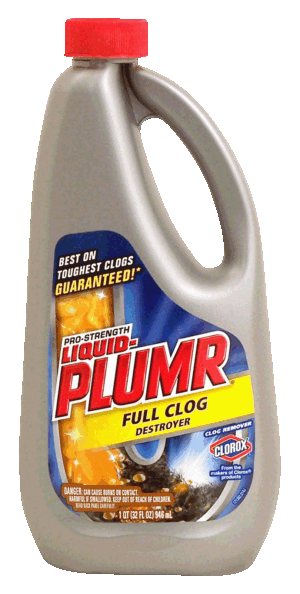 Liquid-Plumr Pro-Strength full clog destroyer 32 fluid ounce