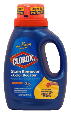 Clorox 2 stain remover & color booster, for standard & high efficiency machines, original scent 33 fluid ounce