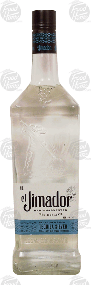 el Jimador Hand-Harvested tequila silver, 100% blue agave, 40% alc. by vol. 750 milliliter