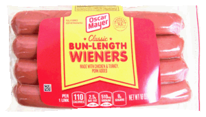 Oscar Mayer classic bun-length wieners 8 count