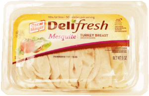 Oscar Mayer Deli fresh mesquite smoked turkey breast, bold 9 ounce