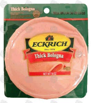 Eckrich thick bologna 14 ounce