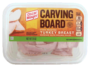 Oscar Mayer Carving Board oven roasted turkey breast 7.5 ounce