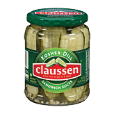 Claussen Pickles Kosher Dill Sandwich Slices 20 ounce