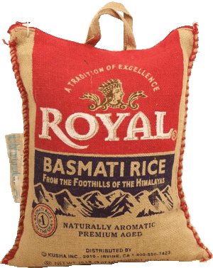 Royal basmati rice 20 pound