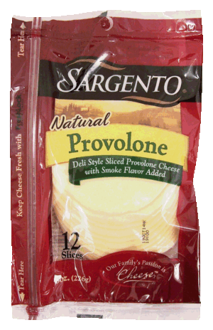 Sargento(R) Natural Deli Style Provolone Thin Slices 12 Ct 8 ounce