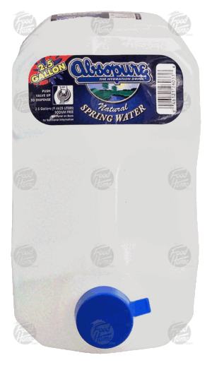 Absopure natural spring water 2.5 gallon