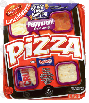 Armour Lunch Makers pepperoni pizza 2.9 ounce