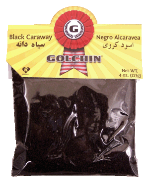 Golchin black caraway, negro alcaravea 4 ounce
