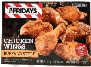 T.G.I. Friday's chicken wings, buffalo style, snack size 9 ounce
