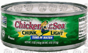 Chicken Of The Sea Chunk Light tuna in water 5 ounce