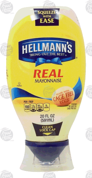 Hellmann's real mayonnaise 20 fluid ounce