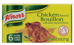 Knorr Bouillon Chicken Cubes Extra Large 6 Ct 2.5 ounce