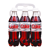 Diet Coke Cola 0.5 L Single & 6 pack