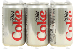 Diet Coke carbonated soda pop, 7.5-fl. oz. 6 pack