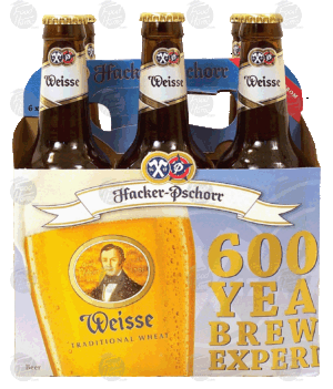 Hacker-Pschorr Wheat Beer Weisse 12 Oz 6 Pk, 6 Pk w/Bottle 6 pack