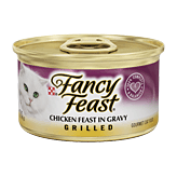 Fancy Feast Cat Food Grilled Chicken Feast In Gravy 3 ounce