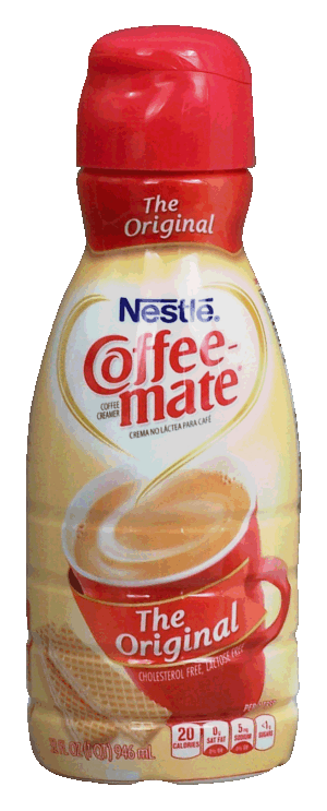 Nestle Coffee-mate the original, liquid coffee creamer 32 fluid ounce