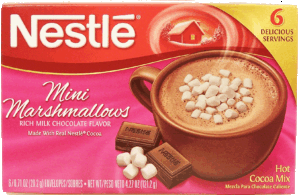 Nestle mini marshmallows rich milk chocolate flavor hot cocoa mix, 6 .71-oz. envelopes 4.27 ounce