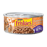 Friskies Wet Cat Food Sliced Chicken Dinner In Gravy 5.5 ounce
