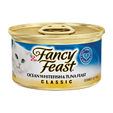 Fancy Feast Cat Food Ocean Whitefish & Tuna Feast 3 ounce