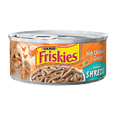 Friskies savory shreds with chicken in gravy 5.5 ounce