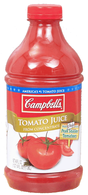 Campbell's tomato juice 46 fluid ounce
