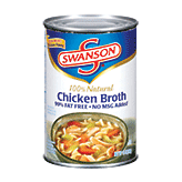 Swanson Chicken Broth Rtsb 99% Fat Free 14 ounce