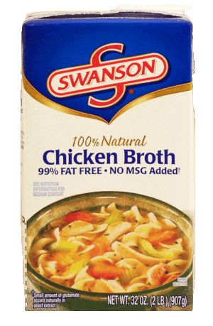 Swanson Chicken Broth Rtsb 99% Fat Free 32 ounce