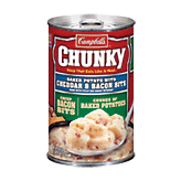 Campbell's Chunky baked potato with cheddar & bacon bits soup that eats like a meal 19 ounce