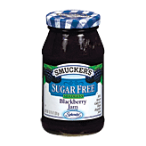 Smucker's Sugar Free seedless blackberry jam 12.75 ounce