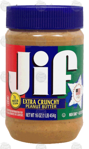Jif extra crunchy peanut butter 16 ounce