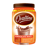 Ovaltine chocolate malt flavor, just add milk 12 ounce