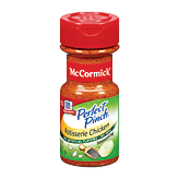 McCormick Perfect Pinch Rotisserie Chicken seasoning 3.12 ounce