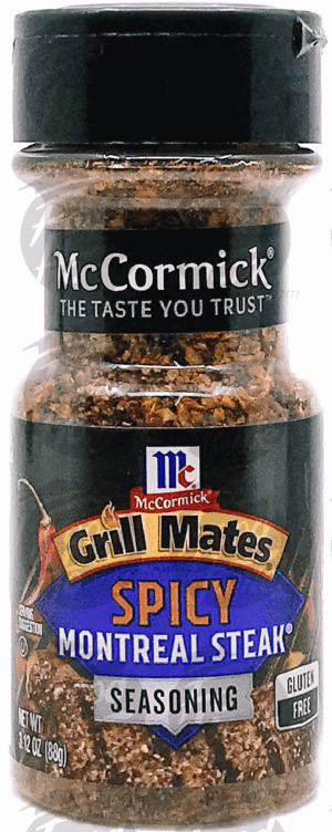 McCormick Grill Mates Seasoning Spicy Montreal Steak 3.12 ounce