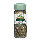 Gourmet Organic Black Pepper Coarse Ground 100% Organic 1.62 ounce