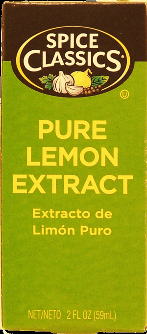 Spice Classics extract, lemon pure lemon 2 fluid ounce