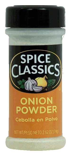 Spice Classics onion powder, cebolla en polvo 2.62 ounce