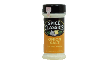 Spice Classics onion salt, sal de cebolla 5.5 ounce
